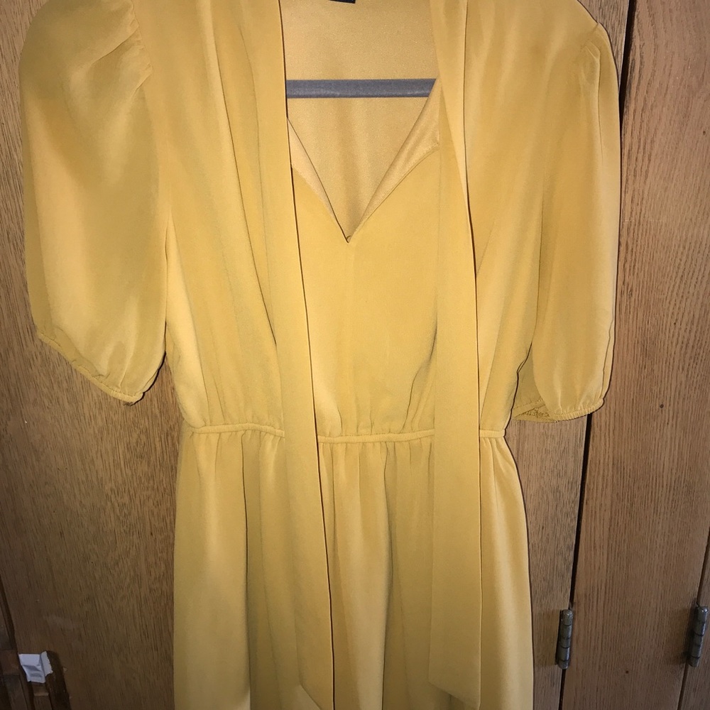 Mustard Yellow Dress